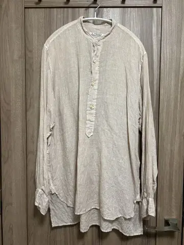 MAATEE&SONS 25SS 도S 린넨 풀오버 사쿠라 사이즈 2