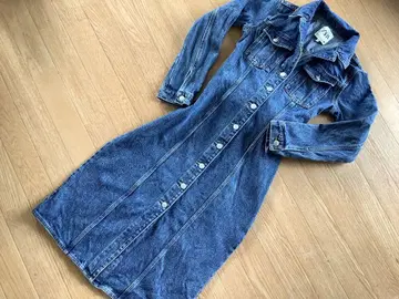 ZARA 데님 원피스 인디고 블루