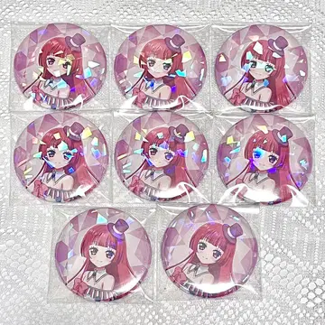 프리파라 10주년 호조 소피 이케부쿠로 스키마스토어 홀로그램 캔뱃지 8개