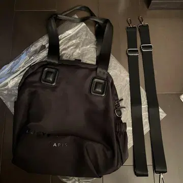 인기 새상품 lucky diamond 백팩 2way 블랙