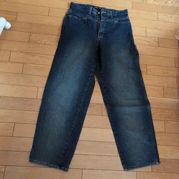 AMERICANINO 다크 블루 스트레이트 데님