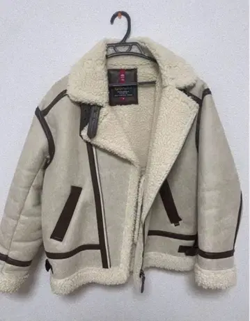 ALPHA INDUSTRIES 무스탕 코트 M