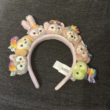 홍콩 디즈니 더피 프렌즈 머리띠