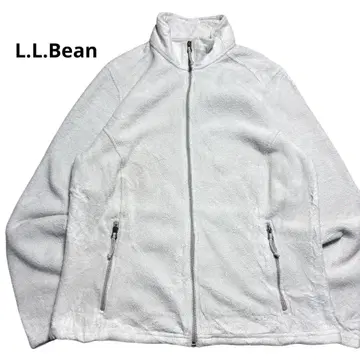 L.L.Bean 플리스 자켓 화이트 여성용 L