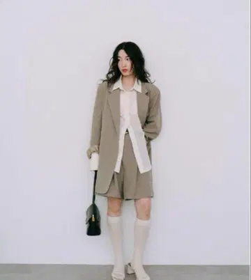 [drwcys] 롱 커프스 컷 레이스 셔츠 블라우스 새상품
