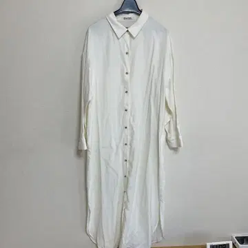 SNIDEL 아이보리 셔츠 원피스 긴팔