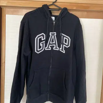 GAP 풀 집업 후드티 블랙 M 사이즈