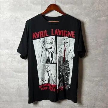 AVRIL LAVIGNE T셔츠 greatest hits tour XL