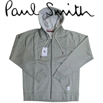 폴스미스 후드티 M 집업 그린 브라이트 스트라이프