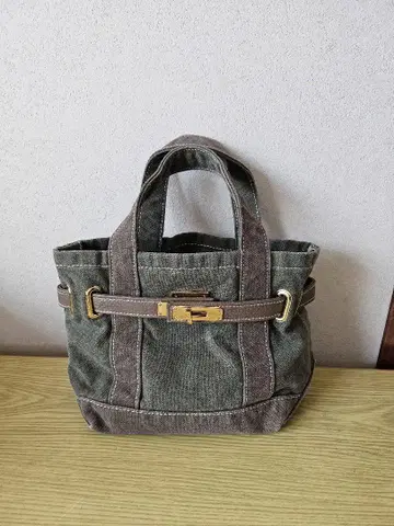 sita parantica 캔버스 x 가죽 토트 백 XS 미사용