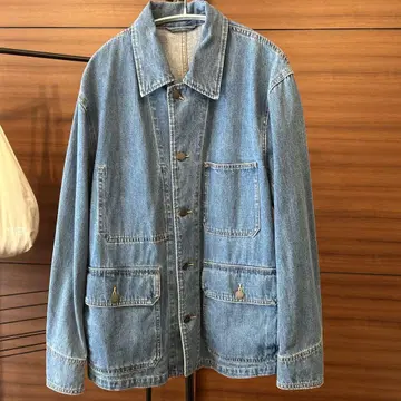 UNIQLO U 데님 워크 자켓 남성용 L