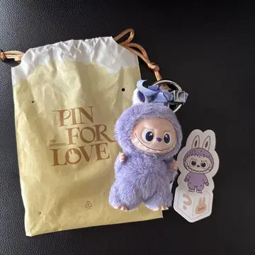 THE MONSTERS PIN FOR LOVE 시리즈 봉제 인형 펜던트?
