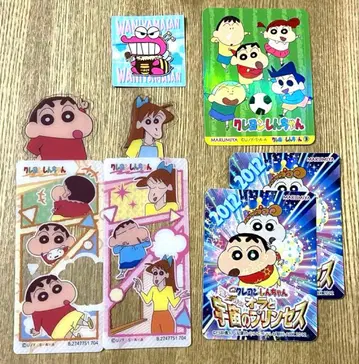 123 짱구는 못말려(크레용 신짱) 책갈피 씰 세트