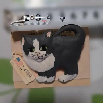 고양이 브로치 마담 K