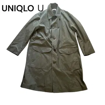 UNIQLO U 스텐카라 코트 올리브 그린 M 사이즈 [ 빅 ]