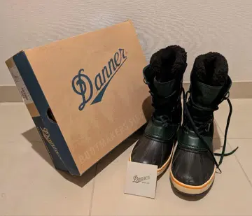 Danner 다크 그린 퍼 부츠 27.0cm