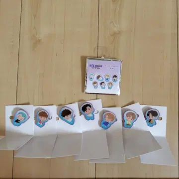 레어 [컴플리트] BTS 인더섬 브로치 컬렉션 총 7종