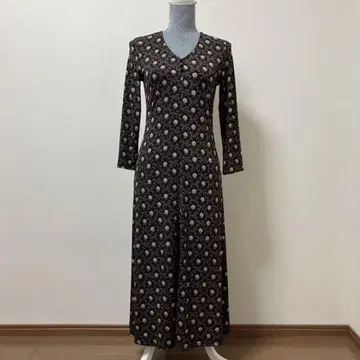 로라 애슐리 디자인 패턴 성인 가을 롱 원피스 원피스 가을