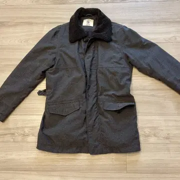 AIGLE 남성용 스텐카라 코트 그레이
