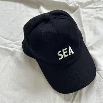 WIND AND SEA SEA 자수 캡 F 사이즈 블랙