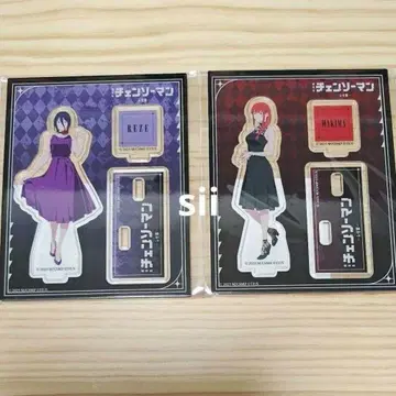 [레제 & 마키마] 아크릴 스탠드 체인소 맨 시부야 TSUTAYA 콜라보