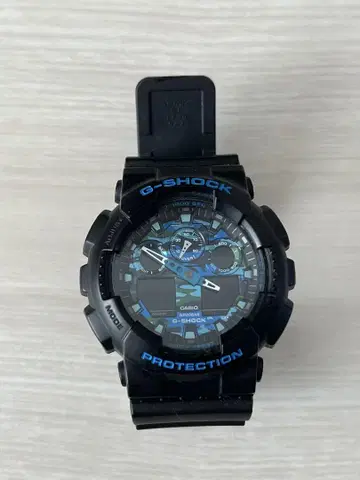 G-SHOCK G-100 블랙/블루