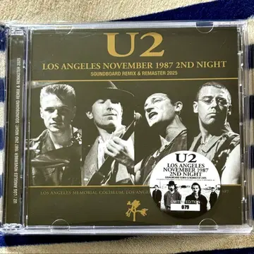 U2 LOS ANGELES NOVEMBER 1987 2ND NIGHT