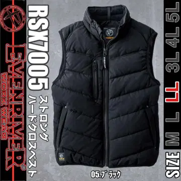 이븐리버 RSX7005 05.블랙 LL 방한 베스트