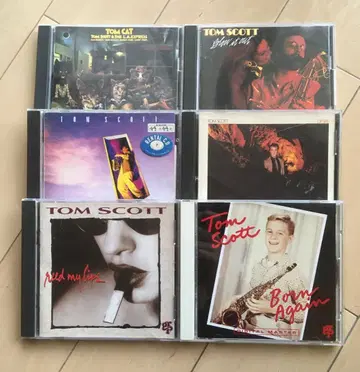 톰 스캇 CD 6장 세트 톰 스캇 SAX JAZZ FUSION