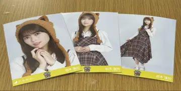 노기자카46 이와모토 렌카 브로마이드 올 브라운 코디 요리 츄 히키