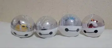 디즈니 베이맥스 캡슐 토이 컴플리트 전 4종 캡슐 포함