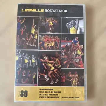 LES MILLS BODYATTACK 80 DVD