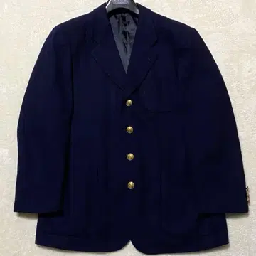 [ 새상품급 ] 이스트 보이 남성용 네이비 골드 버튼 테일러드 자켓 L