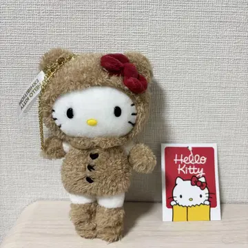 키티전 마스코트 홀더 곰 수트