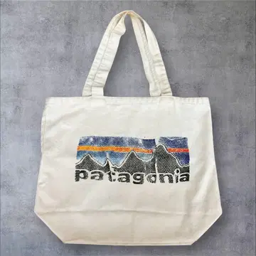 patagonia 토트백 아이보리 에코백 여성용 남성용