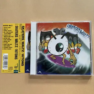 16TONS / Skaters Waltz 스케이터즈 왈츠 CD 오비 포함