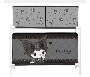 심야의 멜로쿠로 3박스 포함 보관 케이스 쿠로미 산리오 소품함
