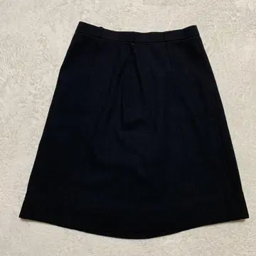 새상품급 울 100% 울 플레어 스커트 블랙 L 사이즈