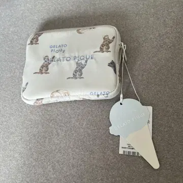gelatopique 젤라또피케 CAT 패턴 티슈 파우치 고양이