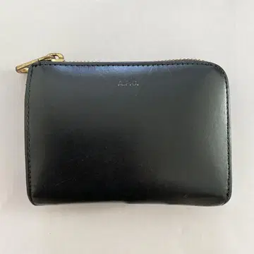 A.P.C. 블랙 가죽 지갑