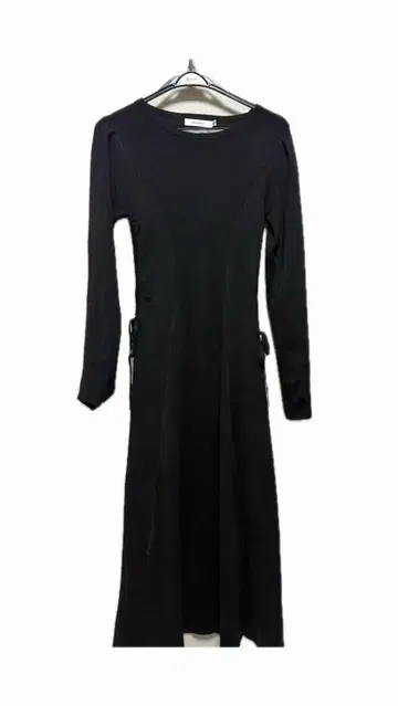 [ 새상품급 ] MOUSSY 블랙 롱 원피스