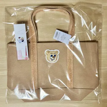 페이러 테디 와펜 토트백 스몰 올드 테디 베이지