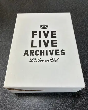 L'Arc~en~Ciel FIVE LIVE ARCHIVES DVD