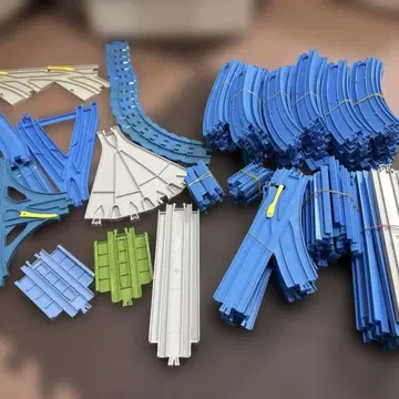 TOMY 프라레일 레일 세트 파란색