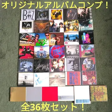 B'z 앨범 36장 세트! 오리지널 앨범 컴플리트! 다이얼 면 새상품급!
