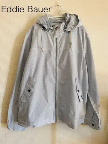 [새상품급] Eddie Bauer 라이트 그레이 자켓 XL