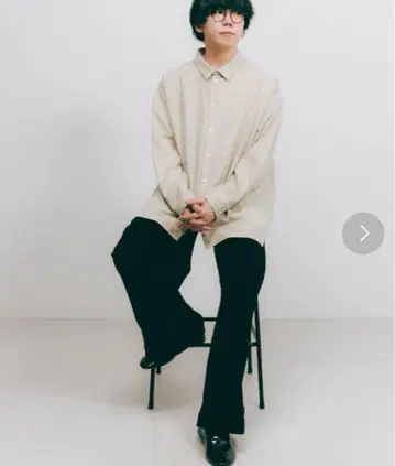 sumika 카타오카 켄타 블랙 와이드 데님 팬츠