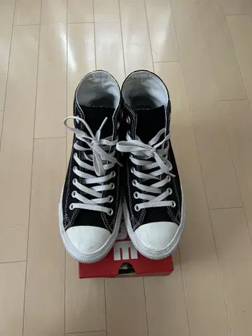 CONVERSE 블랙 하이컷