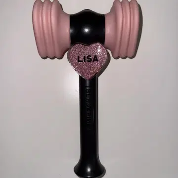 BLACKPINK 응원봉 LISA 머리끈 공식 ver.1
