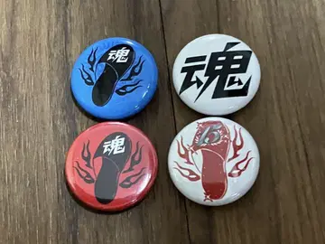 그룹 타마시 캔뱃지 4개 세트 라이징 선 록 페스티벌 RSR